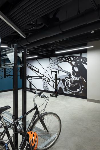 Bike storage available
